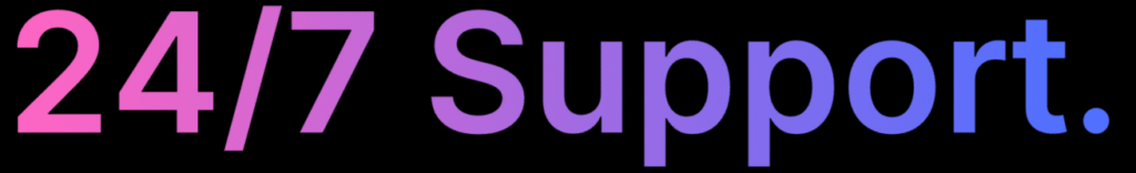 assistance IT constante pour les clients